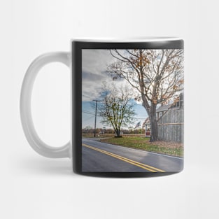 Rural Barn Along the Road Mug